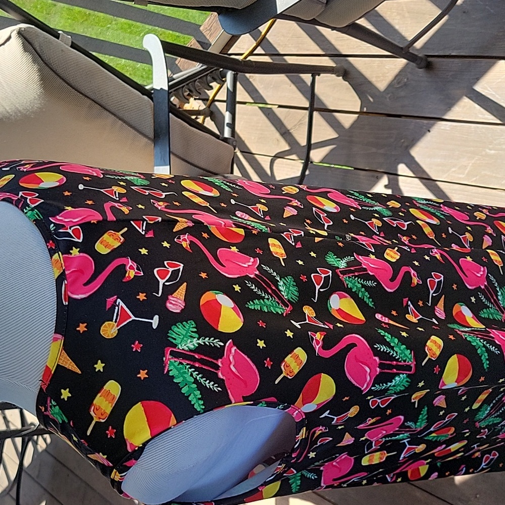 🐦 DRESS WORKS FLAMINGO DRESS - Picture 5 of 9
